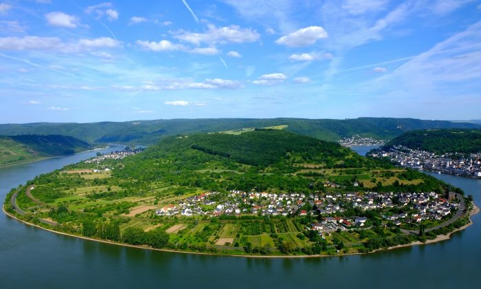 Mittelrheintal in Nordrhein-Westfalen.