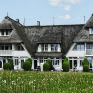 Haus im typischen Nord-ost-deutschen Stil.