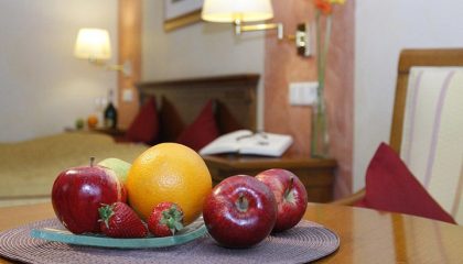 Frisches Obst im Doppelzimmer Executive 4