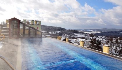 Skypool im Panorama