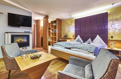 Doppelzimmer Ametrin im Spirit & Spa Hotel Birkenhof