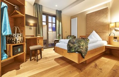 Einzelzimmer Betula im Spirit & Spa Hotel Birkenhof