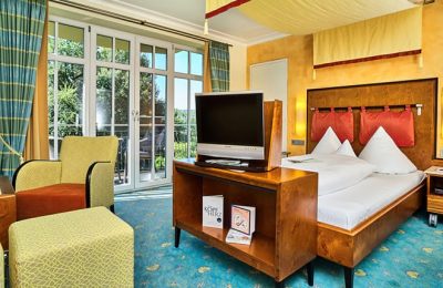 Franzözisches Komfortzimmer Koralle im Spirit & Spa Hotel Birkenhof