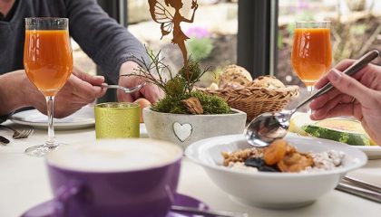 Frühstück im Spirit & Spa Hotel Birkenhof