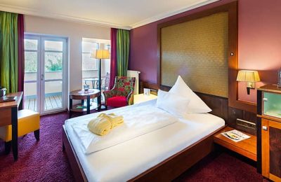 Schlafbereich im Einzelzimmer