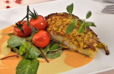 Fleischgericht aus der Küche