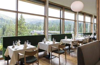 Restaurant mit Aussicht am Tag