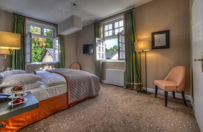 Bett im Sierstorpff Zimmer