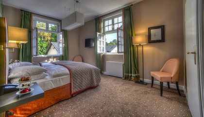 Bett im Sierstorpff Zimmer