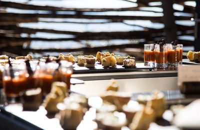 Frisches Buffet im Haubers Naturresort