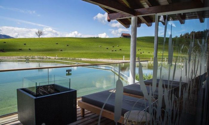 Liegen am Wellnesshaus am Naturbadesee