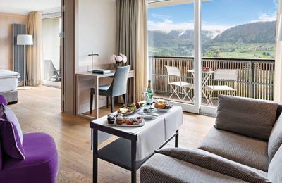 Wohnbereich in der Juniorsuite