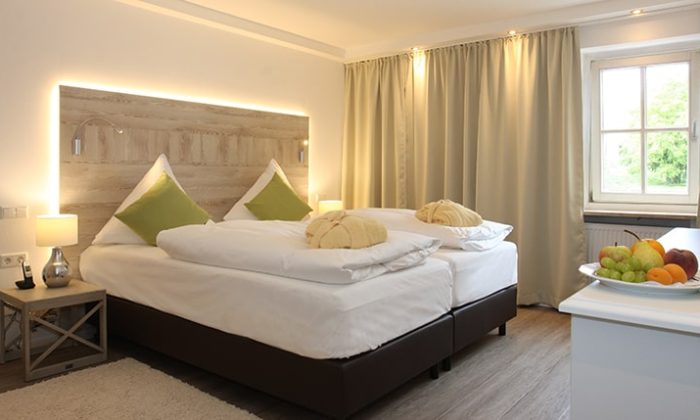 Bettt im Doppelzimmer