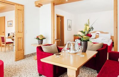 Suite Wohnraum in der Suite