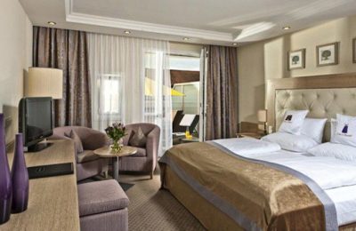 Bett im Max First Class