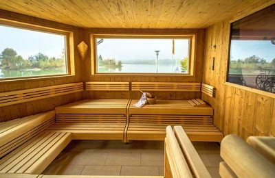 Sauna mit Panoramablick