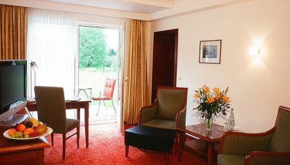 Wohnraum in der Suite Comfort