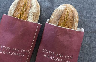 verpacktes Brot aus der Bäckerei