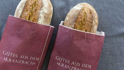 verpacktes Brot aus der Bäckerei