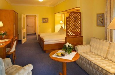 Doppelzimmer de Luxe Wohnraum im Wohnraum im