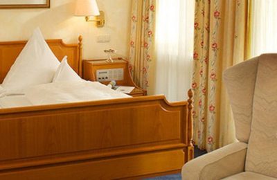 Doppelzimmer Komfort Bett im Doppelzimmer Komfort