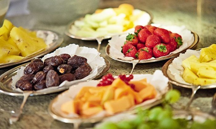 Gourmet – Wochenende Buffet mit frischem Obst