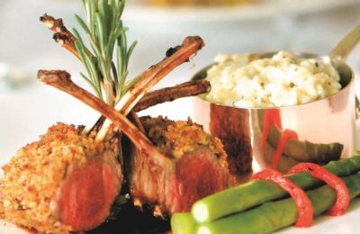 Liebevoll gestaltetes Gericht