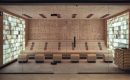 Sauna mit Glasfront