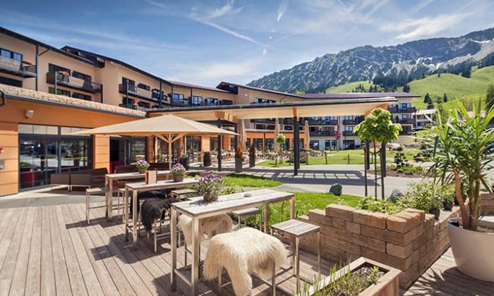 Außenansicht vom Hotel