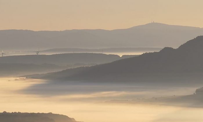 Rhön Landschaftsaufnahme der Naturregion Rhön