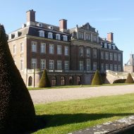 Das historische Schloss Nordkirchen von der Seite