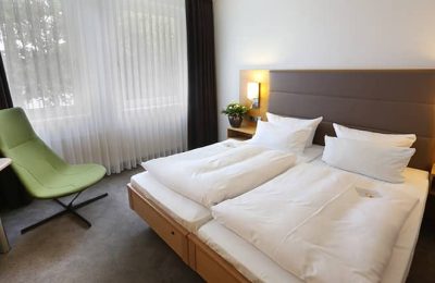 Schlafbereich im Zimmer Standard im See Park