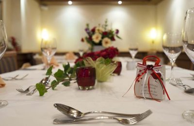 Tisch im Restaurant