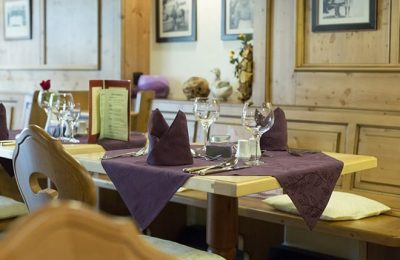 Tisch im Restaurant