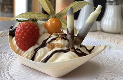 Dessert in der Nahaufnahme