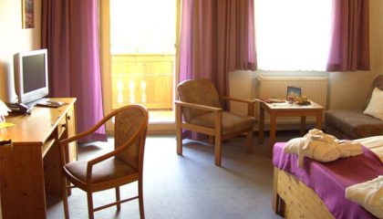 Wohnraum in der Komfort-Einzelzimmer