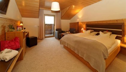 Bett im Kuschelzimmer