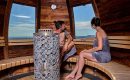 Menschen in der Kugl-Spa Sauna