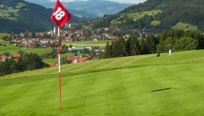 Hole in One Golfplatz in Oberstaufen