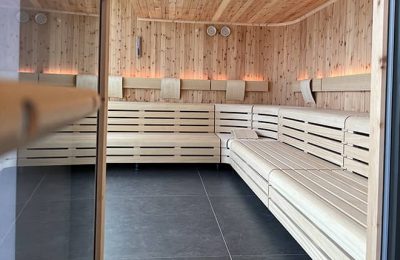 Zirbenholzsauna im Hotel Diedrich