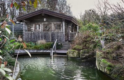 Holzhütte mit finnishcer Sauna