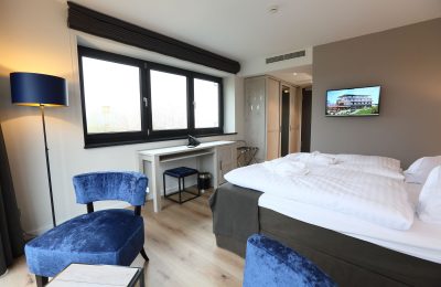 Bett im Komfortzimmer Südseite 2