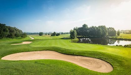 Golfplatz in der Nähe vom Ludwig Hotel