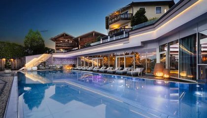 Außenpool im Jagdhof