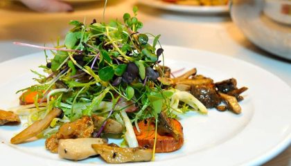 Frisches gesundes Gericht