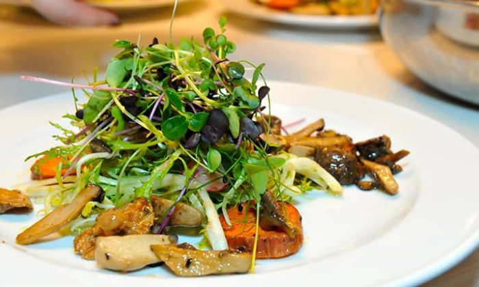 Frisches gesundes Gericht